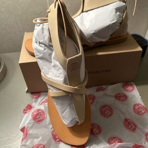 Matisse gladiator style sandals in natural new in box